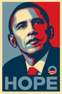 (Photo via https://en.wikipedia.org/wiki/Barack_Obama_%22Hope%22_poster)